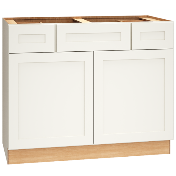 42 Vanity Sink Base Cabinet In Omni Snow Mantra Cabinets