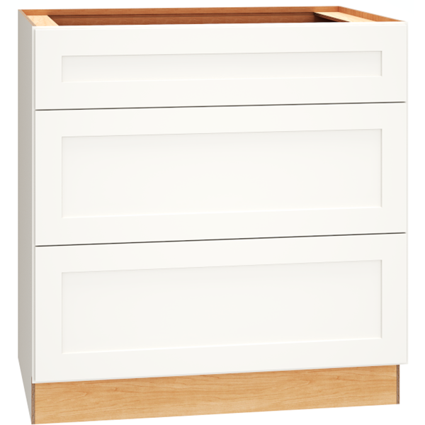 24 Base Cabinet 3 Drawers Omni Mineral Mantra