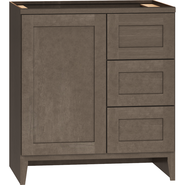 30 Vanity Sink Base 3 Drawers Omni Beachwood Mantra