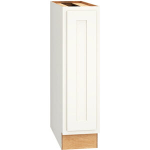 Mantra Cabinets SKU Number B9FHR - 9" Full Height Base Cabinet with Single Door in Classic Snow