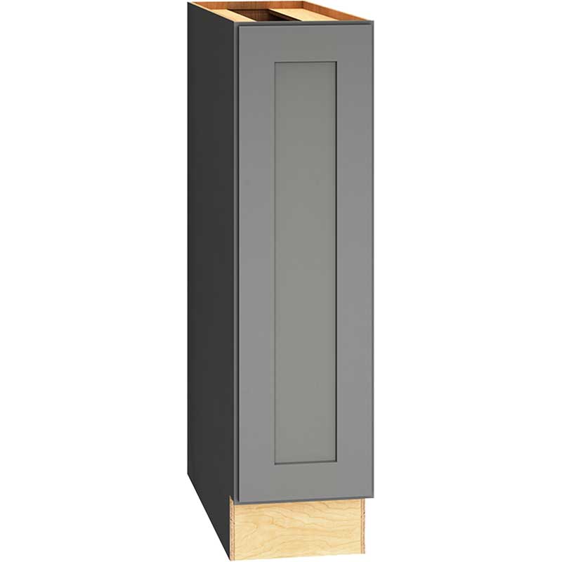 Full Height Base Cabinet with Single Door in Omni Graphite