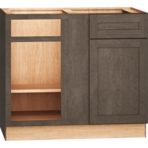 Mantra Cabinets SKU Number BC42S - 42" Corner Base Cabinet with Single Door in Omni Beachwood