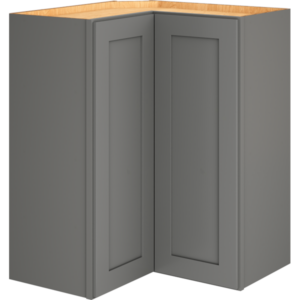 Mantra Cabinets SKU Number ER30R - 30" Easy Reach Wall Corner Cabinet in Omni Graphite