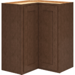 Mantra Cabinets SKU Number ER30R - 30" Easy Reach Wall Corner Cabinet in Classic Bark