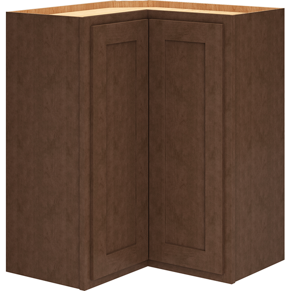 Mantra Cabinets SKU Number ER30R - 30" Easy Reach Wall Corner Cabinet in Classic Bark