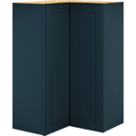 Easy Reach Wall Corner Cabinet in Omni Door Style with Admiral Finish