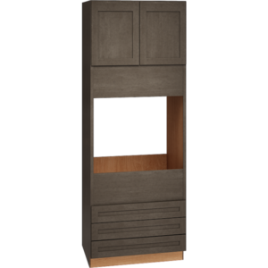 Mantra Cabinets SKU Number OC3D339024 - 90" Single Oven Cabinet with 3 Drawers in Omni Beachwood