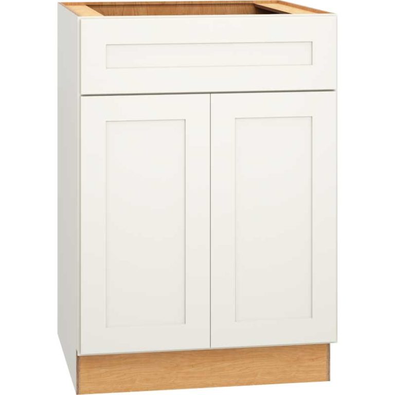 Sink Base Cabinet In Omni Snow Mantra Cabinets