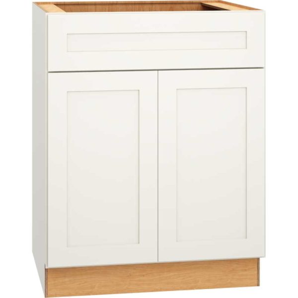 Sink Base Cabinet In Omni Snow Mantra Cabinets