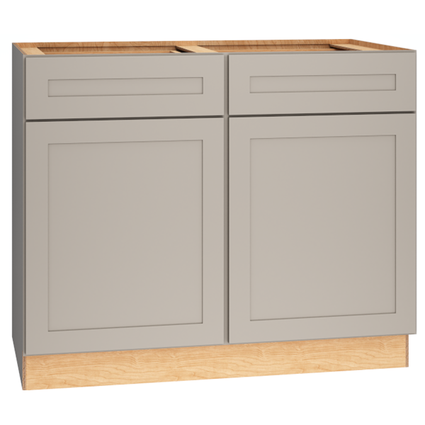 Mantra Cabinets SKU Number SB42 - 42" Sink Base Cabinet in Omni Mineral