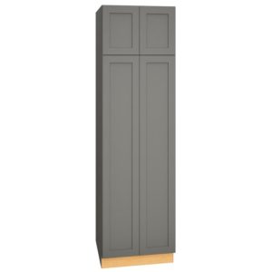 Utility Cabinet with Double Doors in Omni Graphite