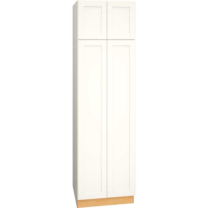 Utility Cabinet with Double Doors in Omni Snow