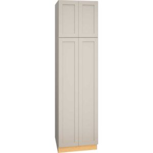 Utility Cabinet with Double Doors in Omni Mineral