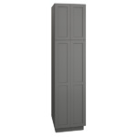 Mantra Cabinets SKU Number U249324 - 93" Utility Cabinet with Double Doors in Omni Graphite