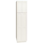 Mantra Cabinets SKU Number U249324 - 93" Utility Cabinet with Double Doors in Omni Snow