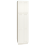 Mantra Cabinets SKU Number U249324 - 93" Utility Cabinet with Double Doors in Classic Snow