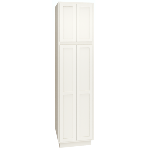 Mantra Cabinets SKU Number U249324 - 93" Utility Cabinet with Double Doors in Classic Snow