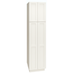 Mantra Cabinets SKU Number U249324 - 93" Utility Cabinet with Double Doors in Spectra Snow