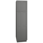 Mantra Cabinets SKU Number U249624 - 96" Utility Cabinet with Double Doors in Omni Graphite