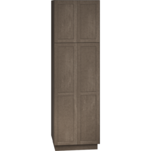 Mantra Cabinets SKU Number U309324 - 93 Inch Utility Cabinet with Double Doors in Omni Door Style with Beachwood Finish