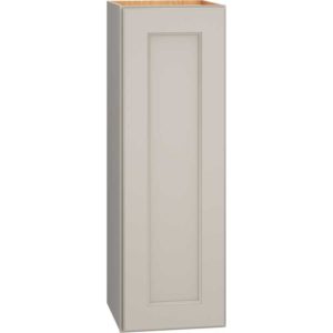 12 Inch by 36 Inch Wall Cabinet with Single Door in Omni Door Style with Mineral Finish