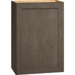 Mantra Cabinets SKU Number W2130R - 21″ x 30″ Wall Cabinet in an Omni Door Style with a Single Door & Beachwood Finish