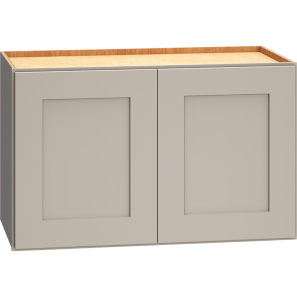 Mantra Cabinets SKU Number W2415 - 24" x 15" Wall Cabinet with Double Doors in Omni Mineral