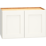 Mantra Cabinets SKU Number W2415 - 24" x 15" Wall Cabinet with Double Doors in Omni Snow