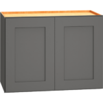 Mantra Cabinets SKU Number W2418 - 24" x 18" Wall Cabinet with Double Doors in Omni Graphite