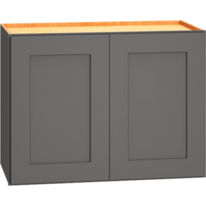 Mantra Cabinets SKU Number W2418 - 24" x 18" Wall Cabinet with Double Doors in Omni Graphite