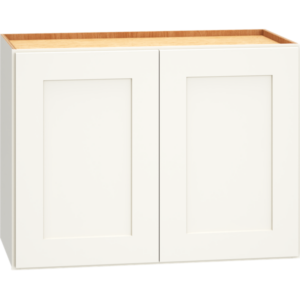 Mantra Cabinets SKU Number W2418 - 24" x 18" Wall Cabinet with Double Doors in Omni Snow