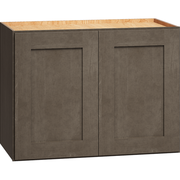 Mantra Cabinets SKU Number W2418 - 24" x 18" Wall Cabinet with Double Doors in Omni Beachwood