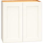 Mantra Cabinets SKU Number W2424 - 24" x 24" Wall Cabinet with Double Doors in Omni Snow