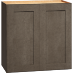 Mantra Cabinets SKU Number W2424 - 24" x 24" Wall Cabinet with Double Doors in Omni Beachwood