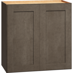 Mantra Cabinets SKU Number W2424 - 24" x 24" Wall Cabinet with Double Doors in Omni Beachwood