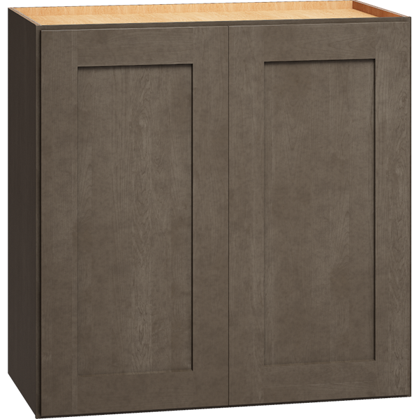 Mantra Cabinets SKU Number W2424 - 24" x 24" Wall Cabinet with Double Doors in Omni Beachwood