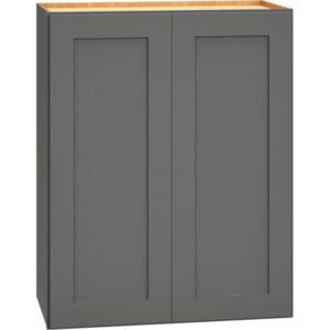 Mantra Cabinets SKU Number W2430 - 24" x 30" Wall Cabinet with Double Doors in Omni Graphite