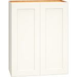 Mantra Cabinets SKU Number W2430 - 24" x 30" Wall Cabinet with Double Doors in Omni Snow