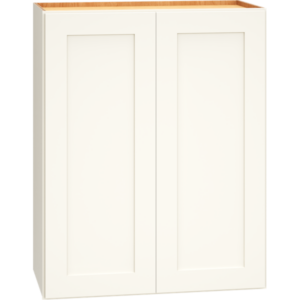 Mantra Cabinets SKU Number W2430 - 24" x 30" Wall Cabinet with Double Doors in Omni Snow