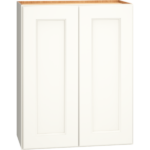 Mantra Cabinets SKU Number W2430 - 24" x 30" Wall Cabinet with Double Doors in Spectra Snow