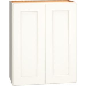 Mantra Cabinets SKU Number W2430 - 24" x 30" Wall Cabinet with Double Doors in Spectra Snow