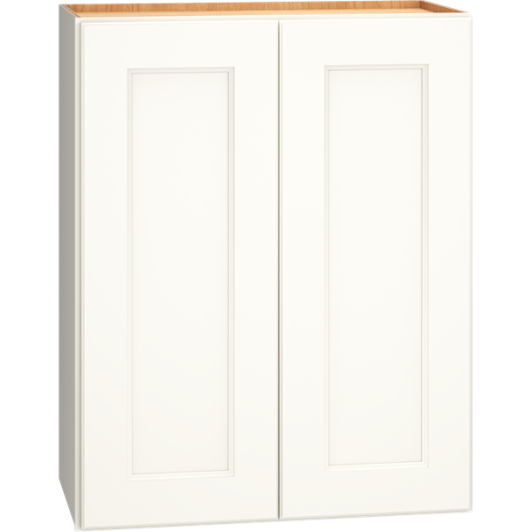 Mantra Cabinets SKU Number W2430 - 24" x 30" Wall Cabinet with Double Doors in Spectra Snow