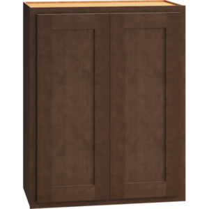 Mantra Cabinets SKU Number W2430 - 24" x 30" Wall Cabinet with Double Doors in Classic Bark