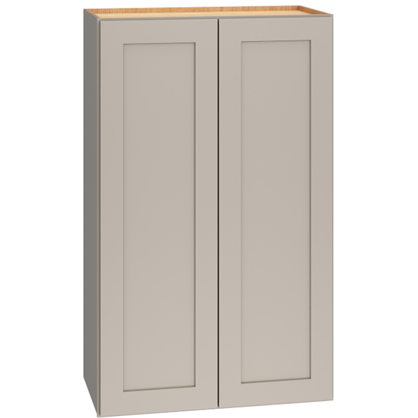 Mantra Cabinets SKU Number W2439 - 24" x 39" Wall Cabinet with Double Doors in Omni Mineral