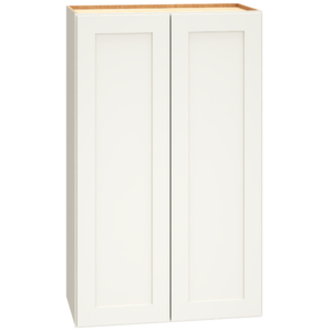 Mantra Cabinets SKU Number W2439 - 24" x 39" Wall Cabinet with Double Doors in Omni Snow