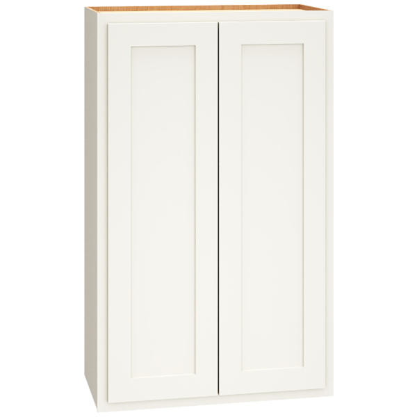 Mantra Cabinets SKU Number W2439 - 24" x 39" Wall Cabinet with Double Doors in Classic Snow