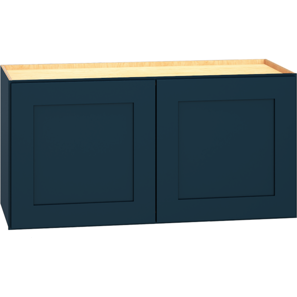 Mantra Cabinets SKU Number W3015 - 30" x 15" Wall Cabinet with Double Doors in Omni Admiral