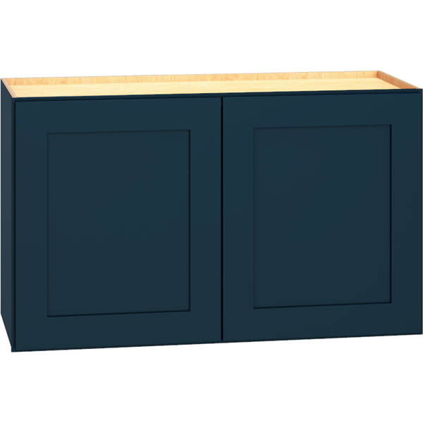 Mantra Cabinets SKU Number W3018 - 30" x 18" Wall Cabinet with Double Doors in Omni Admiral