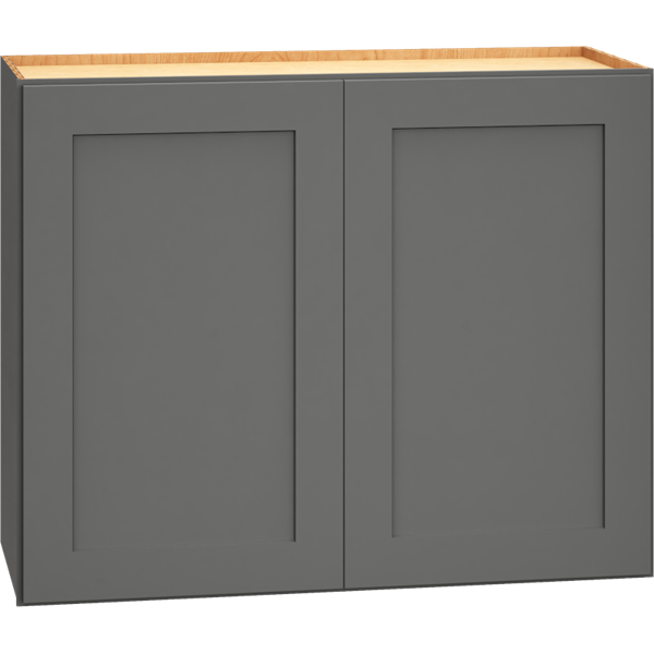 Mantra Cabinets SKU Number W3024 - 30" x 24" Wall Cabinet with Double Doors in Omni Graphite