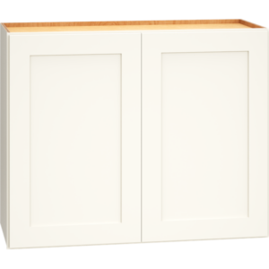 Mantra Cabinets SKU Number W3024 - 30" x 24" Wall Cabinet with Double Doors in Omni Snow